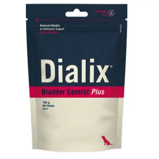 Dialix Bladder Control Plus VetNova – Suplemento para Incontinencia Urinaria en Perros y Gatos