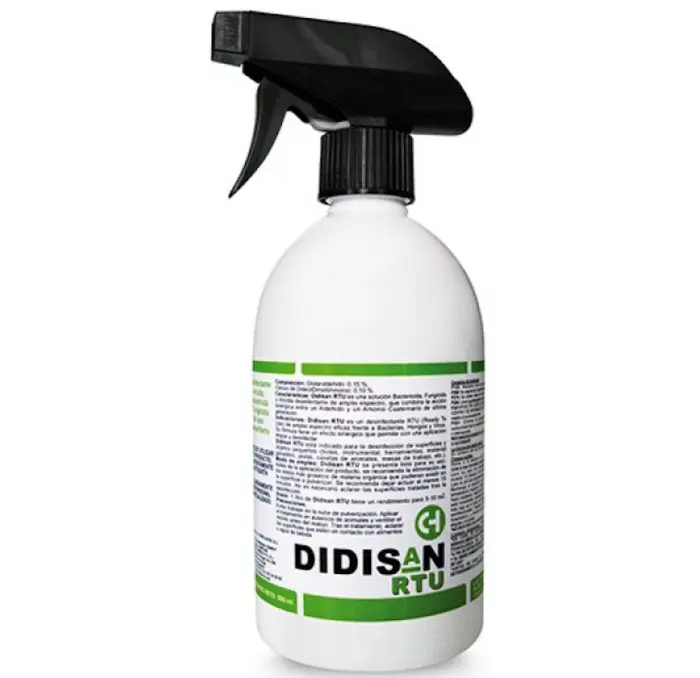 Didisan RTU 500 ml – Desinfectante Listo para Usar para Superficies