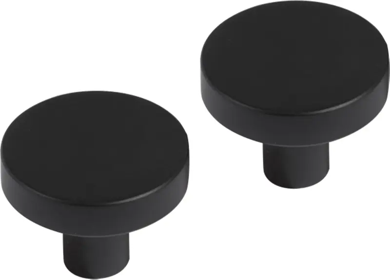 Differnz amsterdam knop - 30 mm - mat zwart