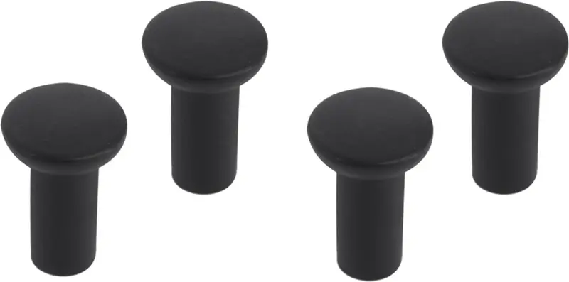Differnz eindhoven knop - 20 mm - mat zwart