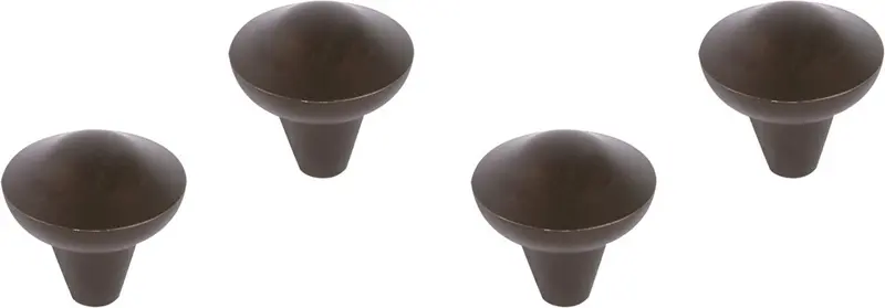 Differnz groningen knop - 20 mm - brons