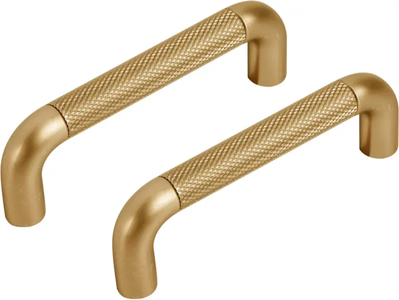 Differnz | meubelgreep rond | 96 mm | goud