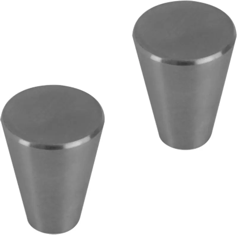 Differnz rotterdam knop - 20 mm - gun metal