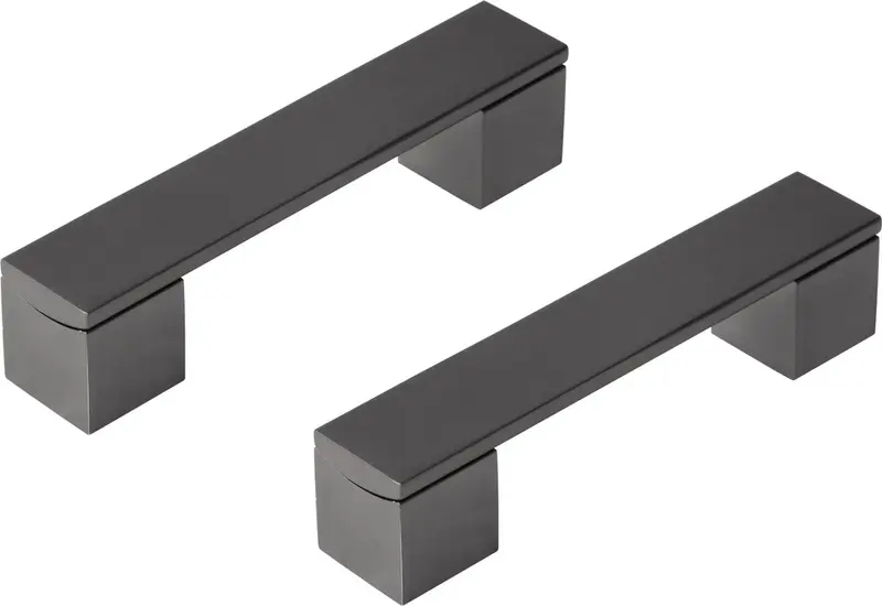 Differnz tilburg meubelgreep - 96 mm - gun metal