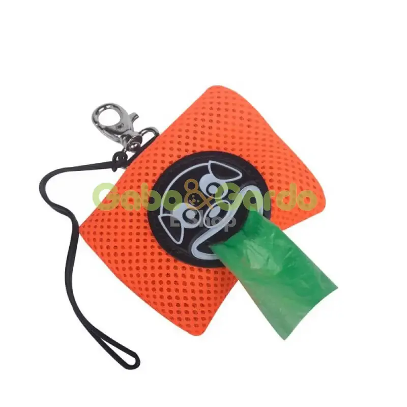 Dispensador de Bolsas para Mascotas TRE PONTI Smile Dog Naranja – Últimas Unidades en Stock