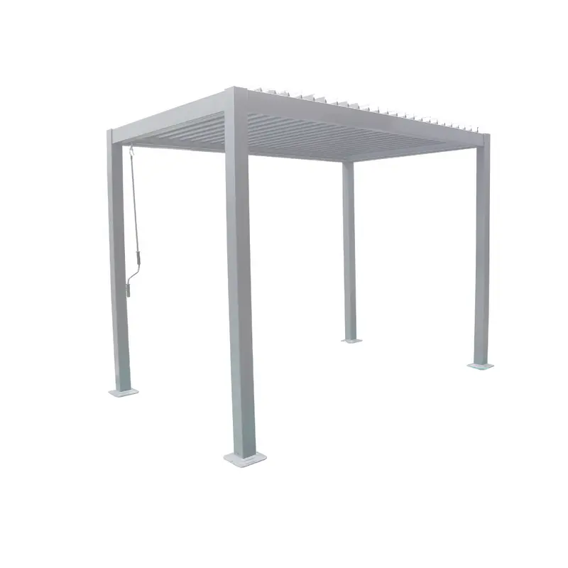 Djerba - pergola 2x3 in alluminio bianco