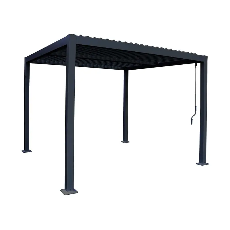 Djerba - Pergola 3x3 in alluminio antracite
