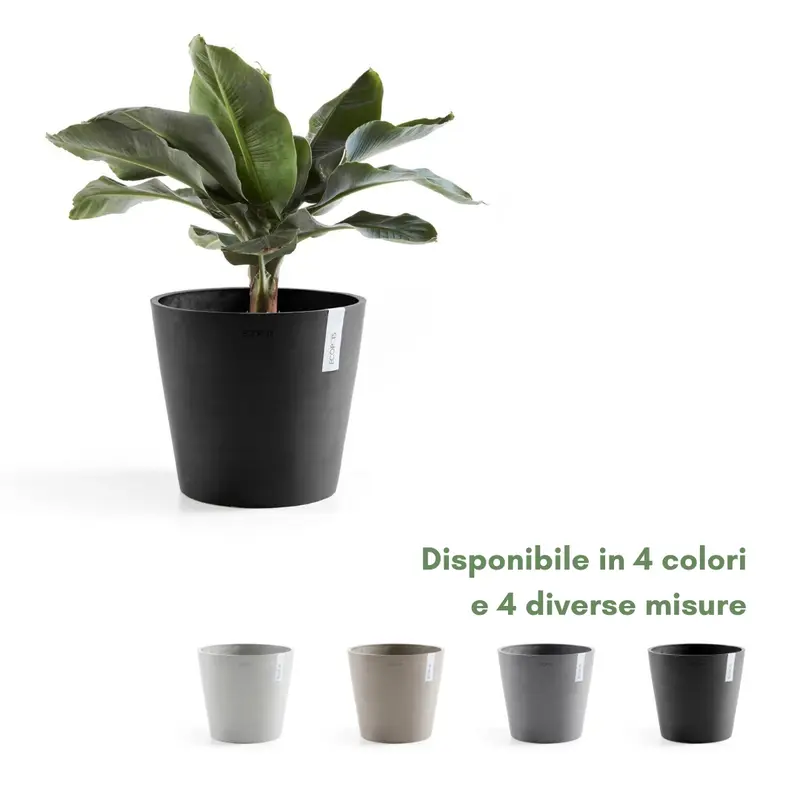 Ecopots Amsterdam - Vaso tondo e basso