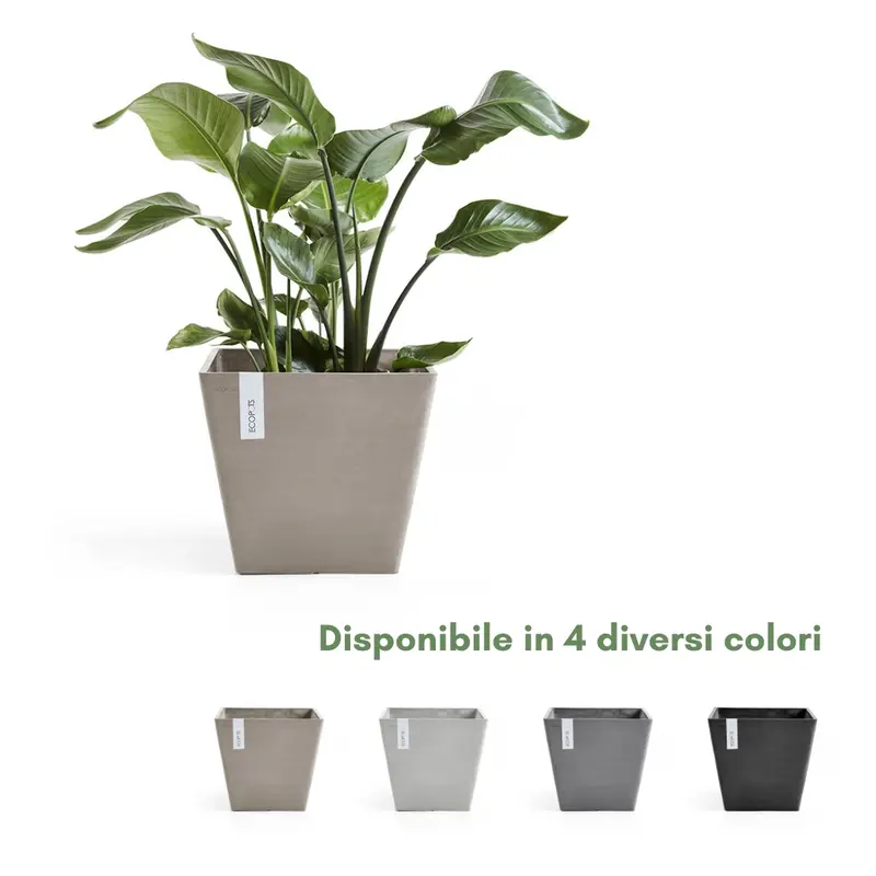 Ecopots Rotterdam 30/40 cm - Vaso ornamentale