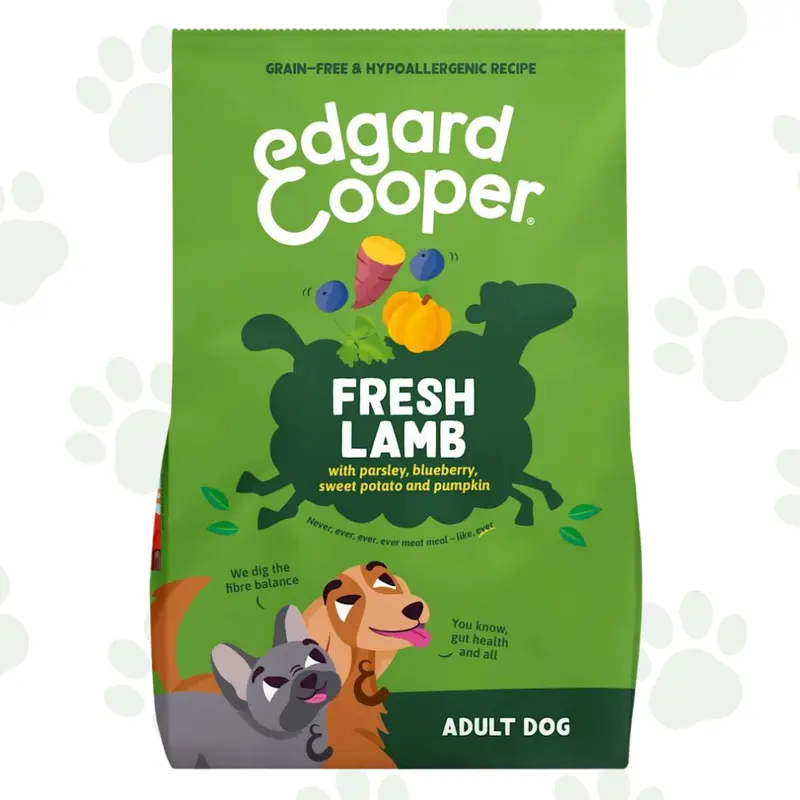 Edgard&Cooper - Alimento secco per cani con agnello fresco