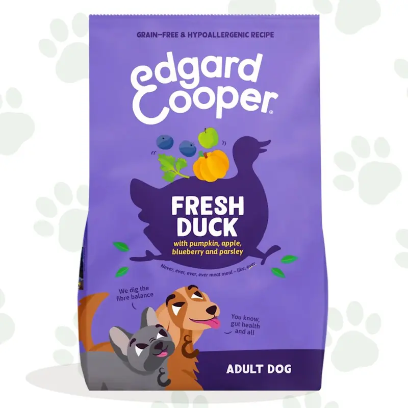 Edgard&Cooper - Alimento secco per cani con anatra fresca