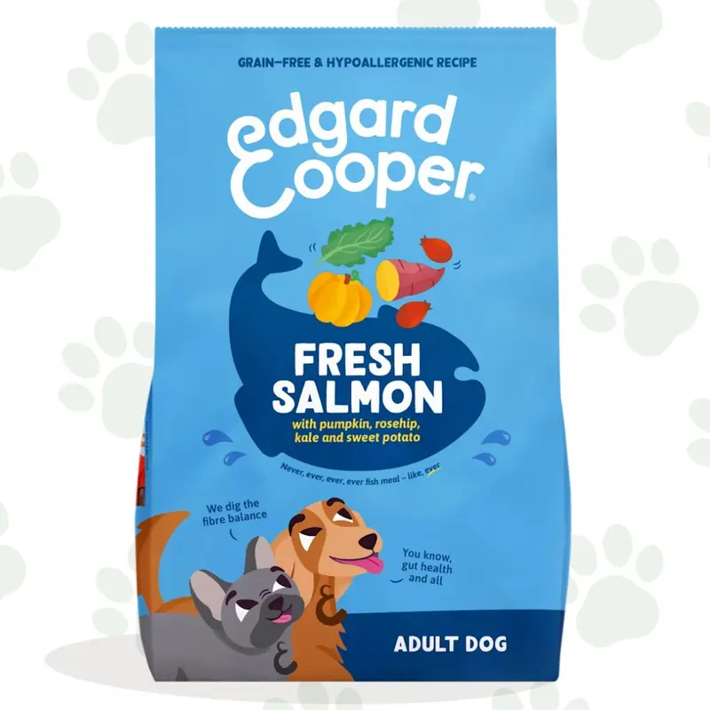 Edgard&Cooper - Alimento secco per cani con salmone fresco