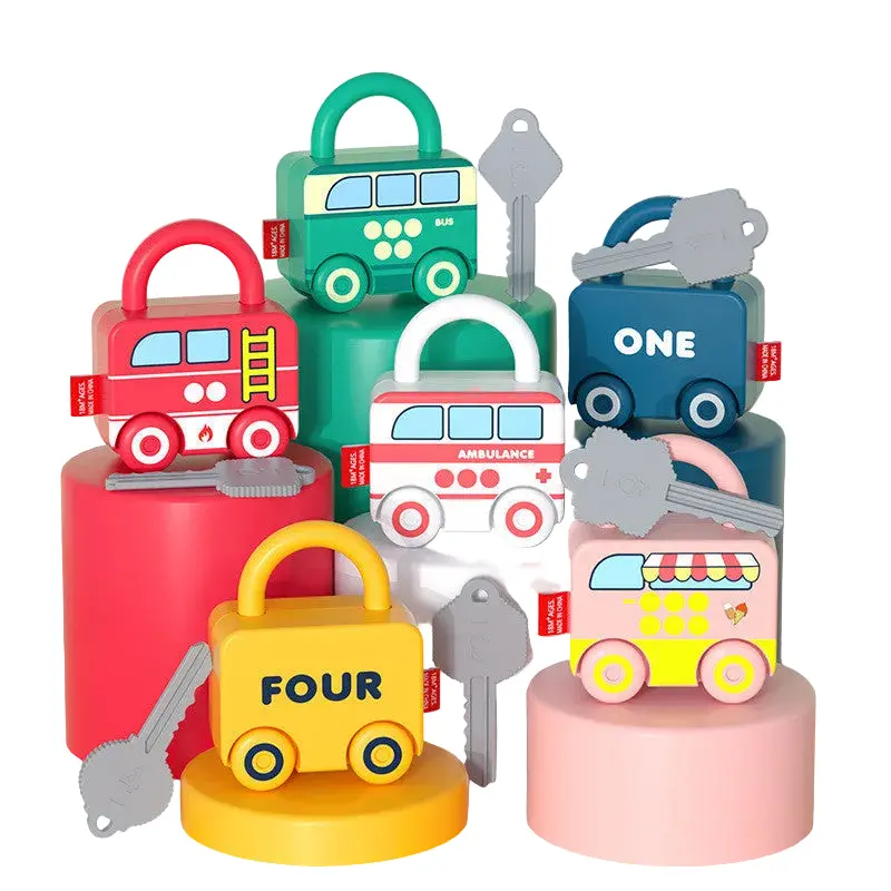Educational Key Unlocking Toy Set