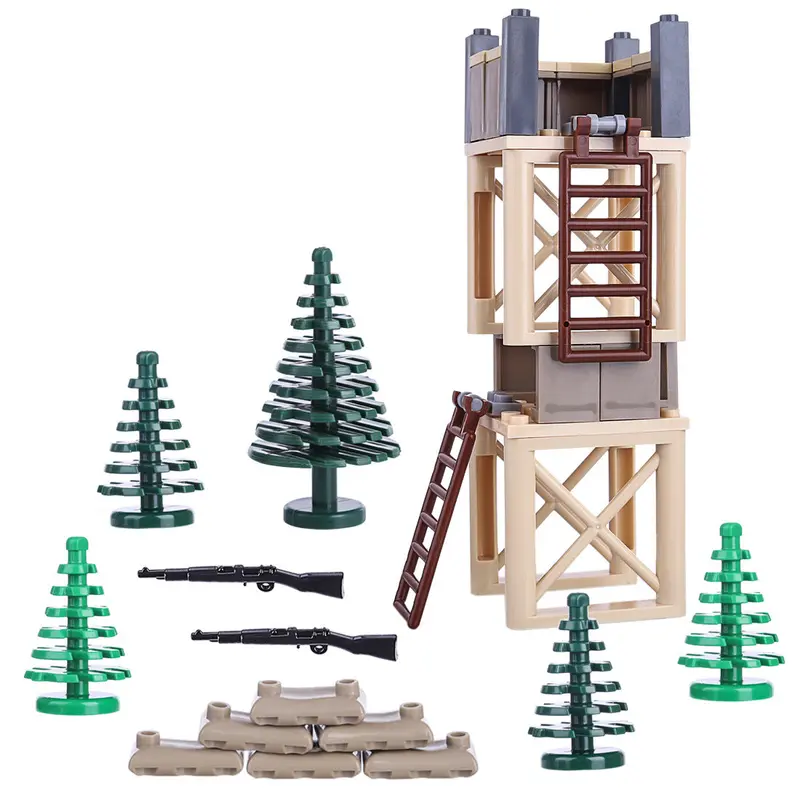 Educational World War II Military Building Block Set