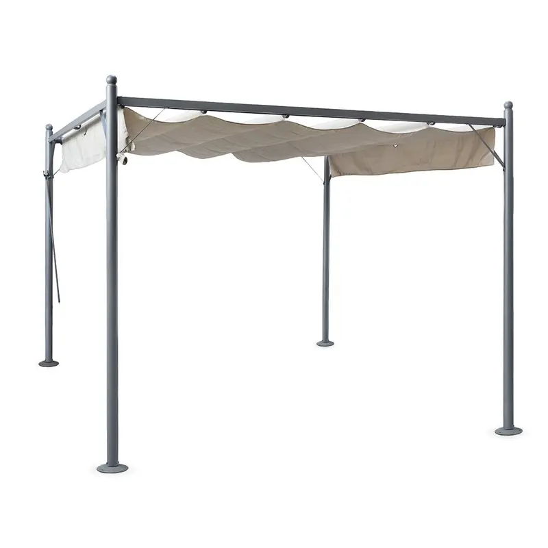 Egeo - Pergola da giardino écru