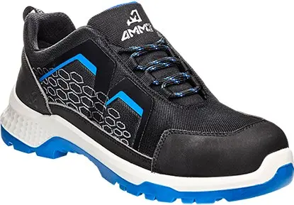 Emma safety footwear emma werkschoen crossforce fly d laag s3 | zwart blauw | maat 43 - 8715316153846