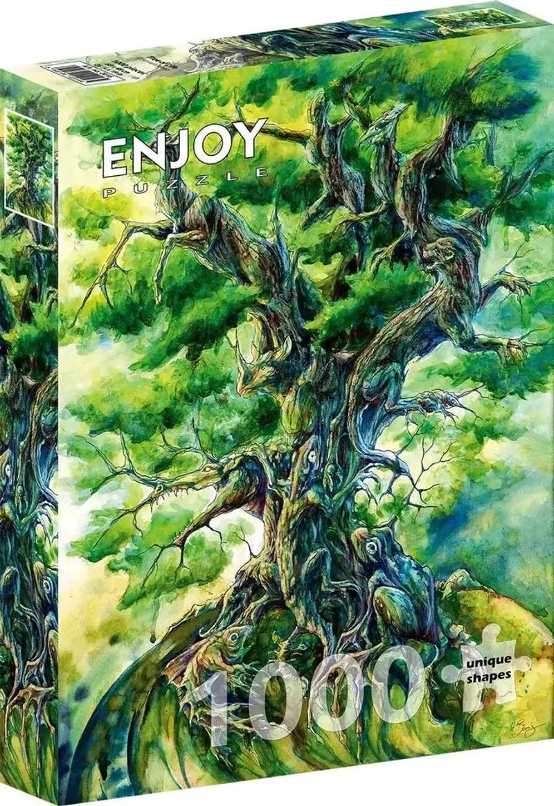 Enjoy puzzle legpuzzel tree of life - 1000 stukjes kleurrijk.