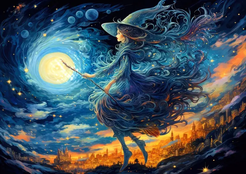 Enjoy puzzle legpuzzel witch's night out - 1000 stukjes magie.