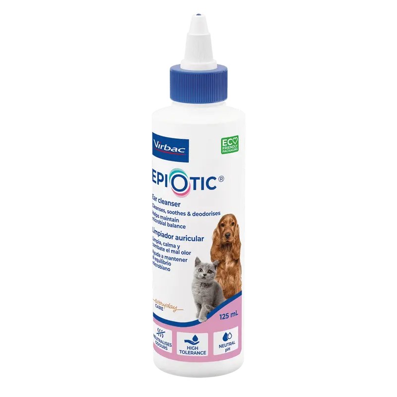 🧴 Epiotic Limpiador Auricular | Higiene suave y efectiva para oídos de perros y gatos