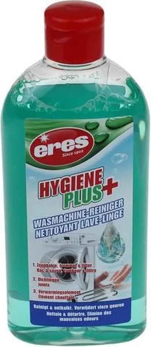 Eres hygiëne plus+ wasmachine reiniger | fles van 250 ml