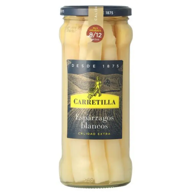 ESPARRAGO CARRETILLA 8/12 T.540GR