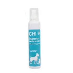 Espuma de Lavado en Seco 250 ml – Limpieza Sin Agua para Perros y Gatos (Chemical Ibérica)