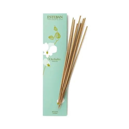 ESTEBAN BASTONCINI INCENSO ORCHIDEE BLANCHE