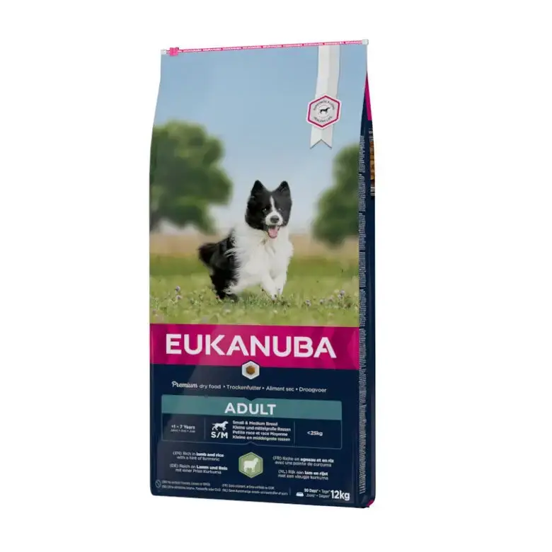 Eukanuba Pienso Para Perros Adultos De Cordero Razas Pequeñas y medianas