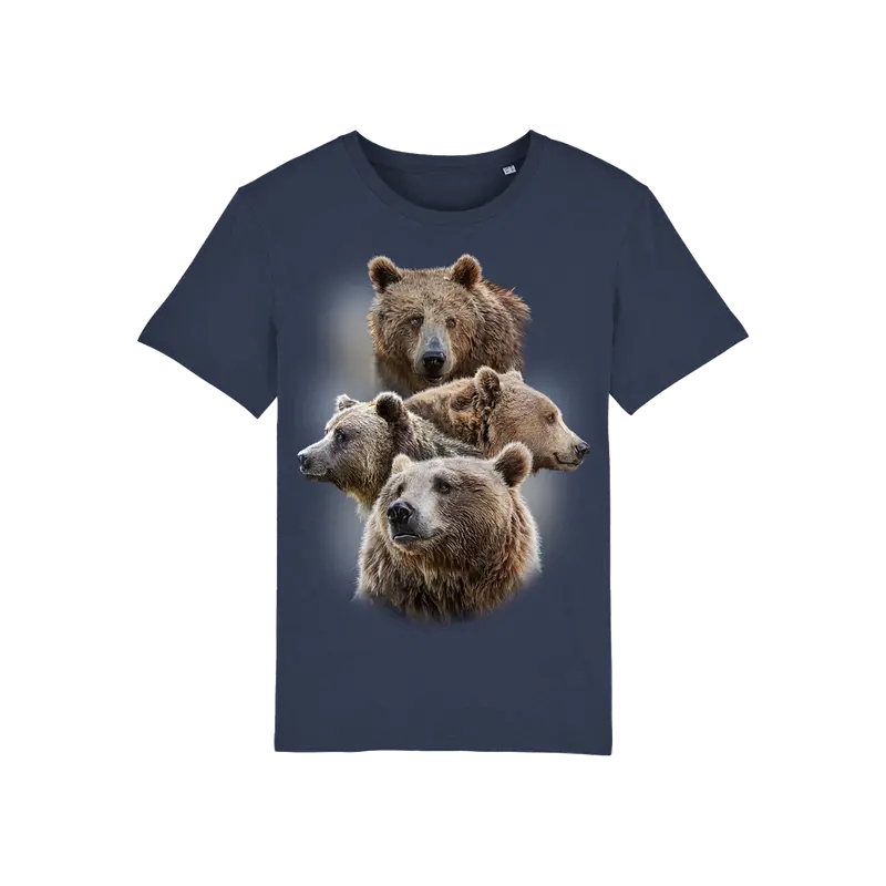 European Bear Expression T-shirt kid