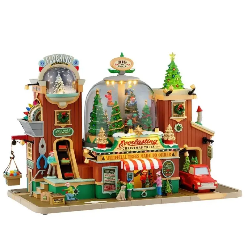 Everlasting Christmas trees (cod. 55324) - Fabbrica Lemax
