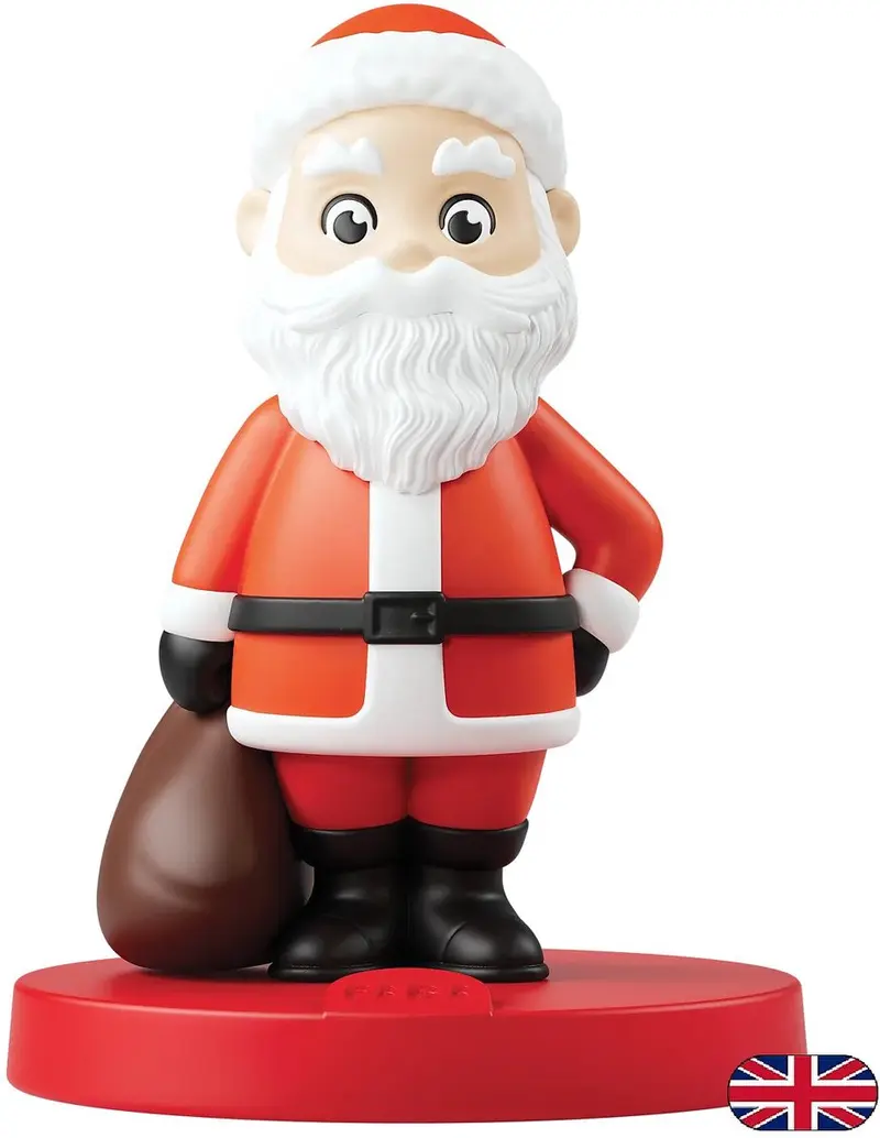 Faba luisterfiguur – engelse kerstliedjes - muziek, liedjes en geluiden, kinderen 1-3 jaar, te beluisteren met +, leerzaam speelgoed nederlandse versie