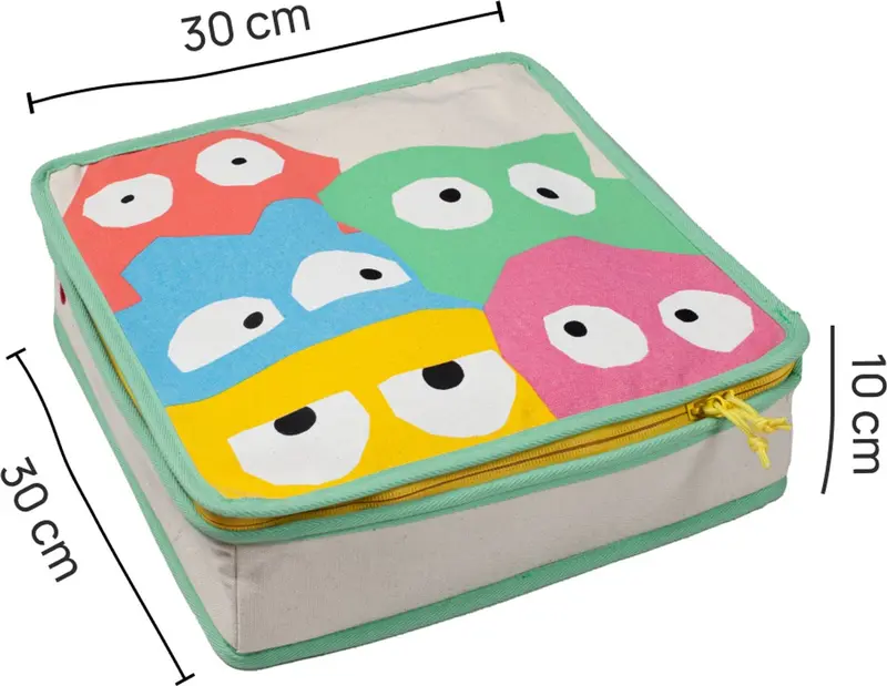 Faba opbergtas ta-da - met een opbergvak voor +, 15 luisterfiguren en andere accessoires zoals een koptelefoon en beschermhoezen
