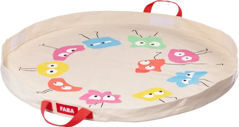 Faba speelmat voilà - een mat met gekleurde opdruk voor kinderen om een speciale plek te creëren die helemaal in het teken staat van spel en plezier