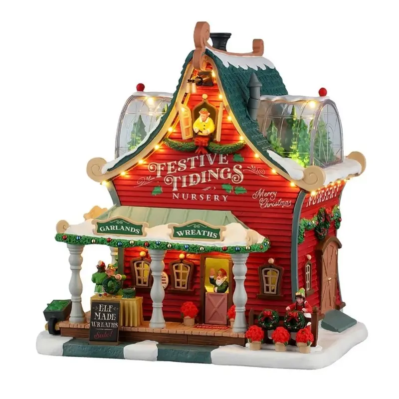 Festive tidings nursery (cod. 55350) - Negozio di ghirlande Lemax