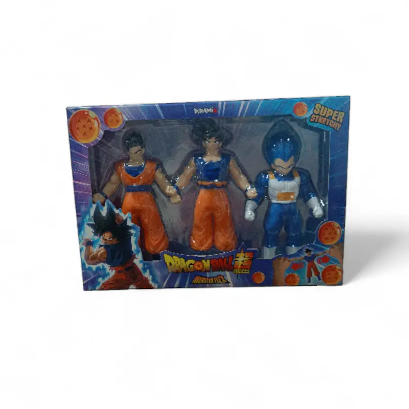 Figuras Estirable de Dragon Ball Diramix - 3uds