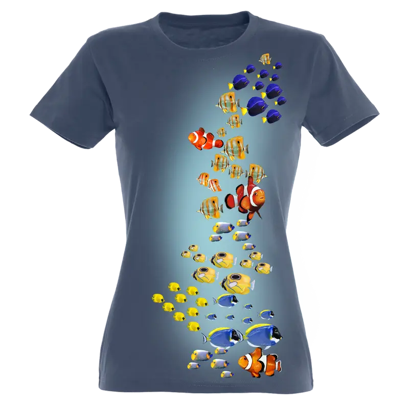 Fish Colors T-Shirt Women