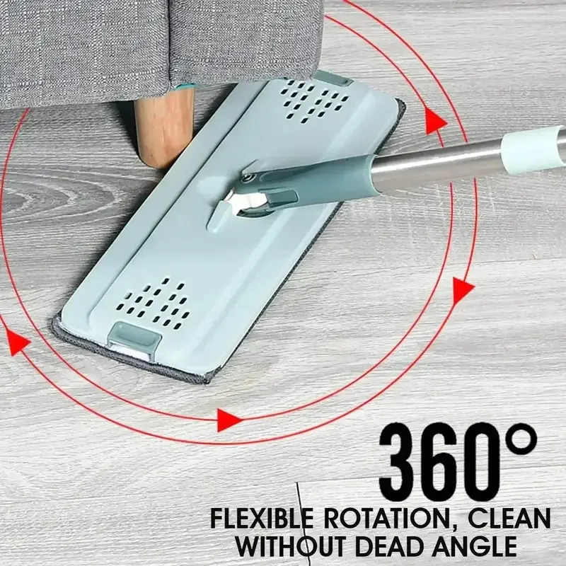 Flat Squeeze Mop & Bucket Set