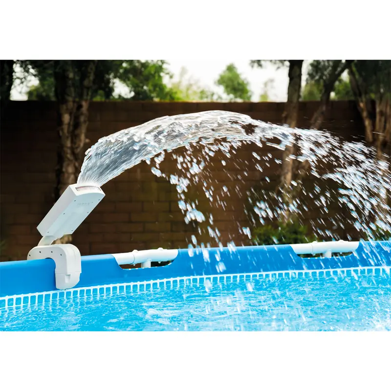 Fontana Multicolor Intex - Cascata luminosa per piscina fuori terra (cod. 28089)