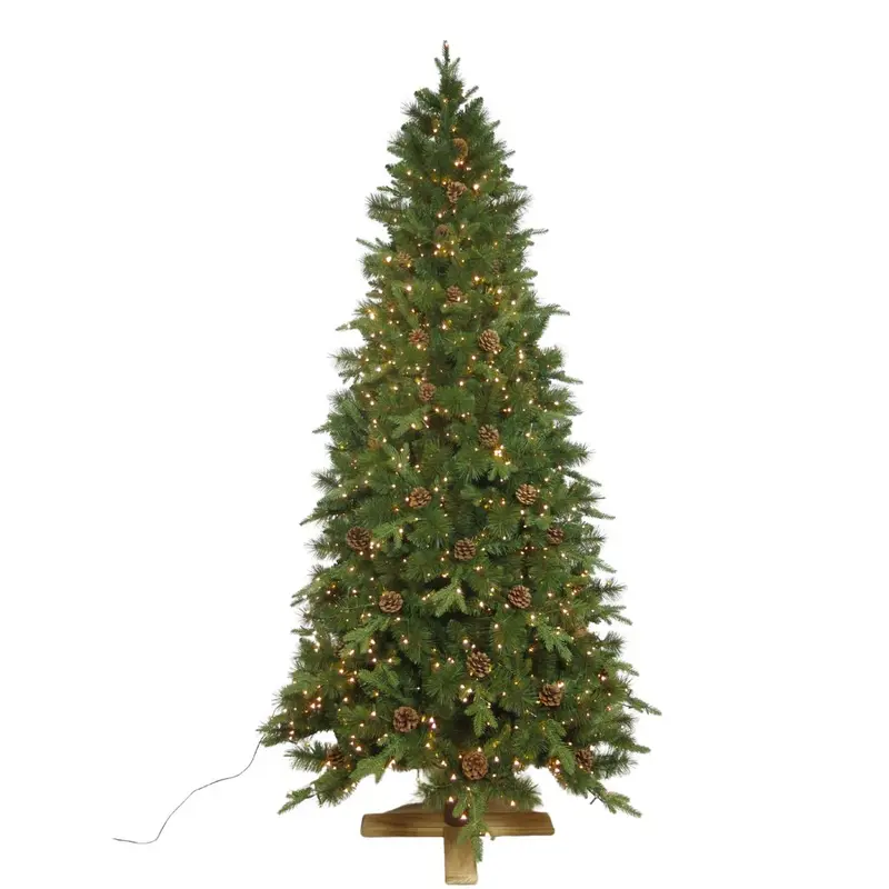 Forest – Albero di Natale con pigne e luci