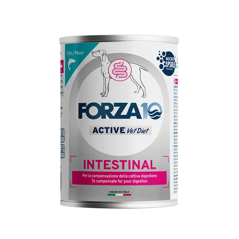 FORZA10 Active VetDiet Intestinal šunims, 390 g