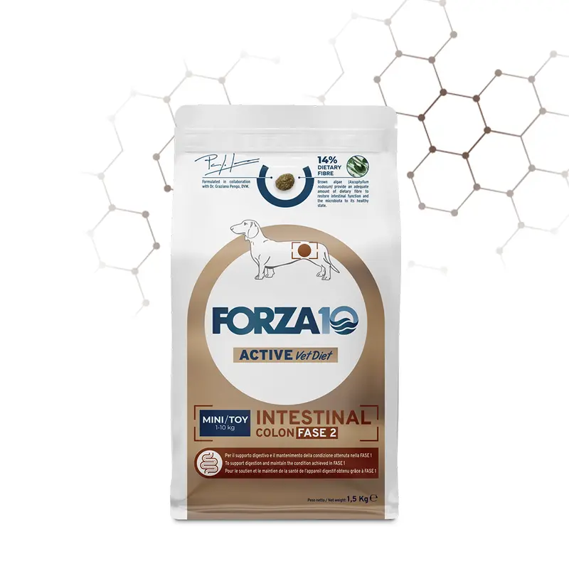 FORZA10 VetDiet INTESTINAL COLON Fase 2 Mini/Toy šunims