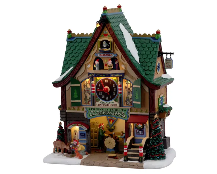 Friendly Forest Clockworks (cod. 15734) - Orologio a cucù Lemax