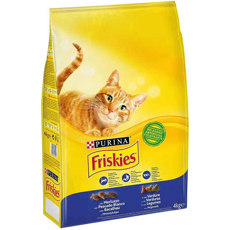 FRISKIES MENU GS BACALAO 4 KG.