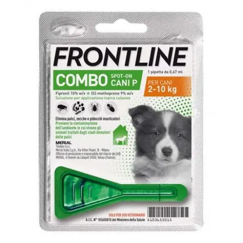 Frontline - Combo spot-on monodose per cani e cuccioli 2-10 kg