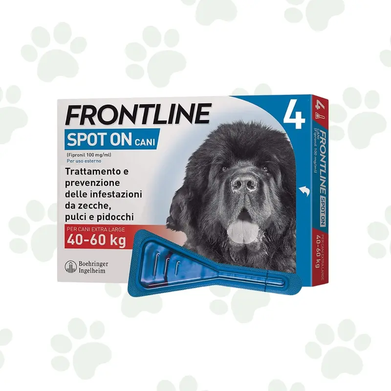 Frontline Spot-On Cani 40-60kg - Protezione contro pulci e zecche