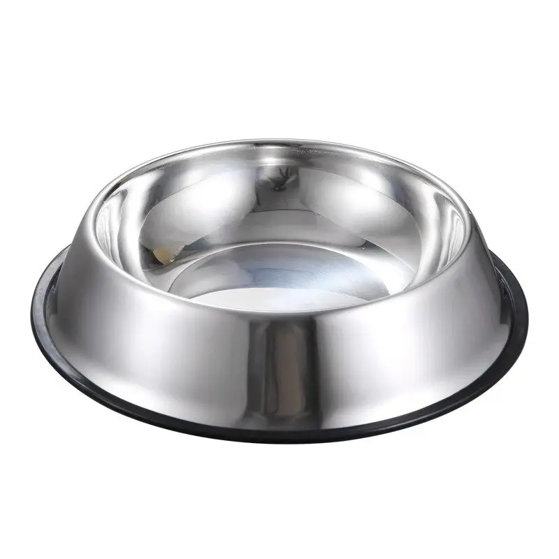 Gamelle en acier inoxydable anti-dérapante - Animal Lovers