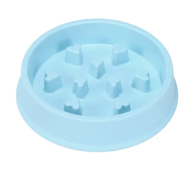 Gamelle pour chat anti glouton avec cœurs - Animal Lovers