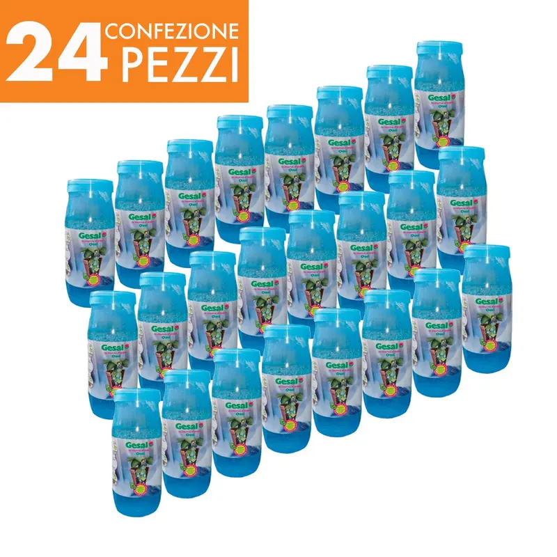 GESAL RISERVA D'ACQUA IN GEL PER IRRIGAZIONE AUTOMATICA PACK 24 PEZZI
