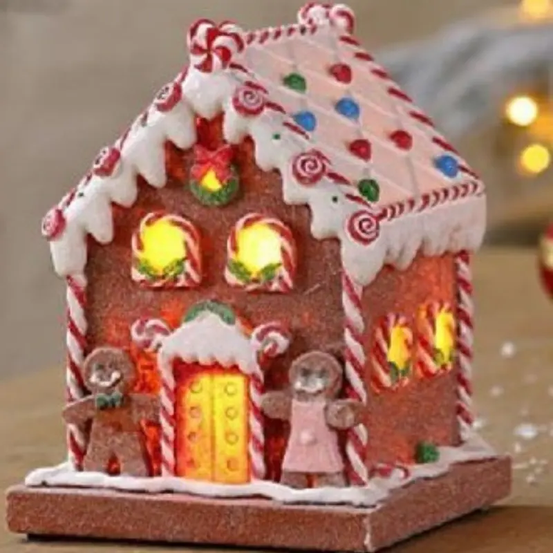 Gingerbread House Led - Casa di Marzapane