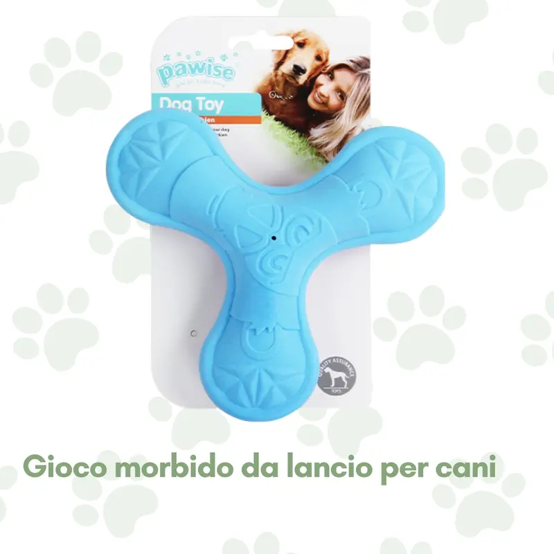 Gioco morbido da lancio per cani